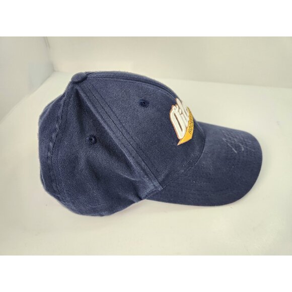 Edmonton Oilers Hockey Club Hat Old Time Hockey Blue Signed #34 Fernando Pisani - Picture 4 of 10